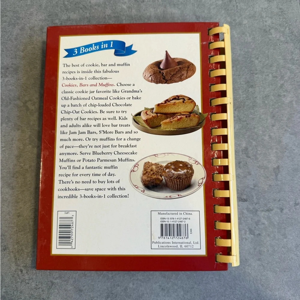 Favorite Brand Name 3 Books in 1 Cookes Cookbook, Bars Cookbook, Muffins